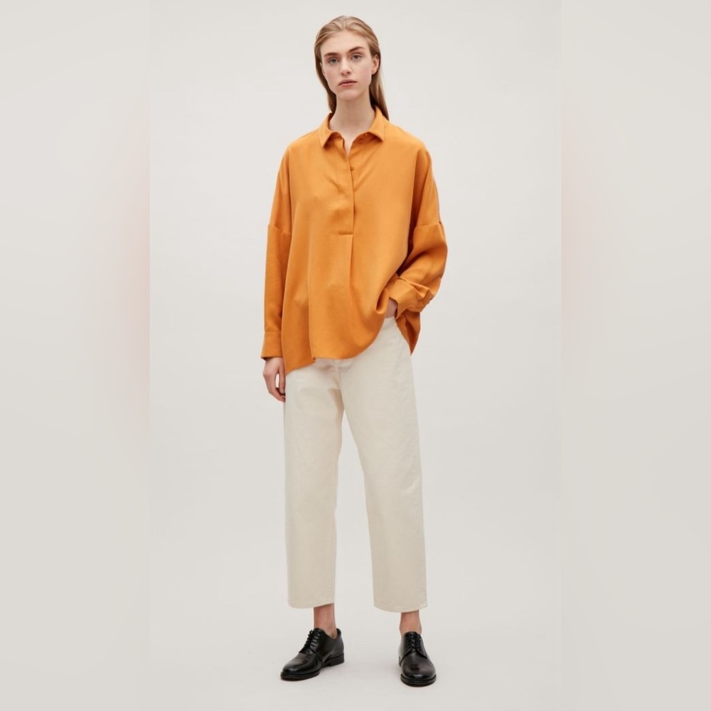 COS Orange Blouse